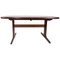 Danish Rosewood Dining Table with Extensions from Skovby 1