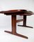 Danish Rosewood Dining Table with Extensions from Skovby, Image 13