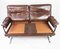 2-Seater Sofa in Patinated Brown Leather by Arne Norell, 1970s 16