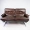 2-Seater Sofa in Patinated Brown Leather by Arne Norell, 1970s, Image 2
