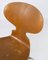 Sedie Ant modello 3101 in legno chiaro di Arne Jacobsen per Fritz Hansen, anni '50, set di 4, Immagine 14