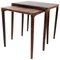 Danish Rosewood Nesting Tables, 1960s 1