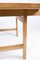 Tavolino da caffè in quercia di Hans J. Werner per PP Furniture, Immagine 3
