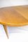 Dining Table in Light Wood with Extension Plates by Omann Junior, 1960s, Image 10