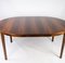 Danish Dining Table in Rosewood with Extension Plates, 1960s, Image 10