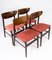 Danish Rosewood Dining Chairs, 1960s, Set of 4, Image 4