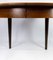 Danish Dining Table in Rosewood with Extension Plates, 1960s, Image 4