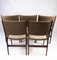 Esszimmerstühle aus dunklem Holz von Farstrup, 1960er, 4er Set 5