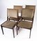 Dining Chairs in Dark Wood from Farstrup, 1960s, Set of 4 2