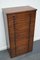 Vintage French Oak Jewelers Cabinet, 1930s 6