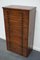 Vintage French Oak Jewelers Cabinet, 1930s 10