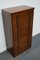Vintage French Oak Jewelers Cabinet, 1930s, Image 2