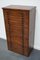 Vintage French Oak Jewelers Cabinet, 1930s, Image 7