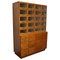 Large Vintage Dutch Oak Haberdashery Shop Cabinet, 1950s, Image 1