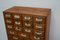 Industrial German Oak and Pine Apothecary Cabinet, Mid-20th-Century, Image 5