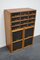 Industrial German Oak and Pine Apothecary Cabinet, Mid-20th-Century 3