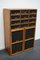 Industrial German Oak and Pine Apothecary Cabinet, Mid-20th-Century, Image 2