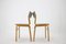 Oak Dining Chairs, Denmark, 1960s, Set of 6, Image 6