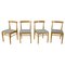 Chaises de Salle à Manger Minimalistes, Tchécoslovaquie, 1960s, Set de 4 1