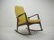 Beech Rocking Chair, Czechoslovakia, 1960s, Image 3