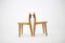 Teak and Beech Dining Chairs, Denmark, 1960s, Set of 4, Image 6