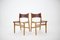 Teak and Beech Dining Chairs, Denmark, 1960s, Set of 4, Image 5