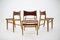 Teak and Beech Dining Chairs, Denmark, 1960s, Set of 4 2