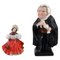 Figurines, Danseur et Juge en Porcelaine de Royal Doulton, Set de 2 1