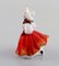 Figurine in porcellana, ballerina e giudice di Royal Doulton, set di 2, Immagine 3