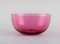 Danish Bowls in Pink Art Glass from Holmegaard, Mid-20th Century, Set of 12 3