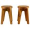 Swedish Stools in Pine, Set of 2 1