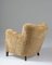 Fauteuil Mid-Century Scandinave en Peau de Mouton 7