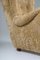 Poltrona Mid-Century in pelle di pecora, Scandinavia, Immagine 9