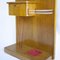 Vintage Wooden and Brass Hallway Stand, 1960s 4
