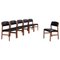 Mid-Century Dining Chairs by Arne Vodder for Sibast, Set of 6 1