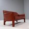 Cab Leather 415 Sofa by Mario Bellini for Cassina 3