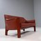415 Cab Leather Sofas by Mario Bellini for Cassina, Set of 2 5