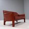 415 Cab Leather Sofas by Mario Bellini for Cassina, Set of 2, Image 5