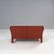 415 Cab Leather Sofas by Mario Bellini for Cassina, Set of 2 8