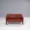 415 Cab Leather Sofas by Mario Bellini for Cassina, Set of 2 4