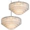 Ballroom Chandeliers with Blown Glass Tubes from Doria, Set of 2 1