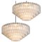 Ballroom Chandeliers with Blown Glass Tubes from Doria, Set of 2, Image 1