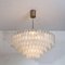 Ballroom Chandeliers with Blown Glass Tubes from Doria, Set of 2, Image 4