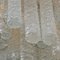 Lampada da soffitto grande a incasso in vetro soffiato di Doria, anni '60, Immagine 2