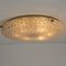 Massive Bubble Blown Murano Glass Flush Mount or Wall Light, 1960s 11