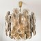Large Chandeliers in Citrus Swirl Smoked Glass from Kalmar, Austria, 1969, Set of 2, Image 4