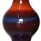 Große Stehlampe aus Keramik mit neuem maßgeschneidertem Lampenschirm aus Seide René Houben 2