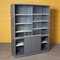 Metal Office Cabinet in Anthracite Grey, Image 2