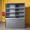 Metal Office Cabinet in Anthracite Grey, Image 8