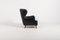Danish Architectural Wingback Lounge Chair, 1950s 6